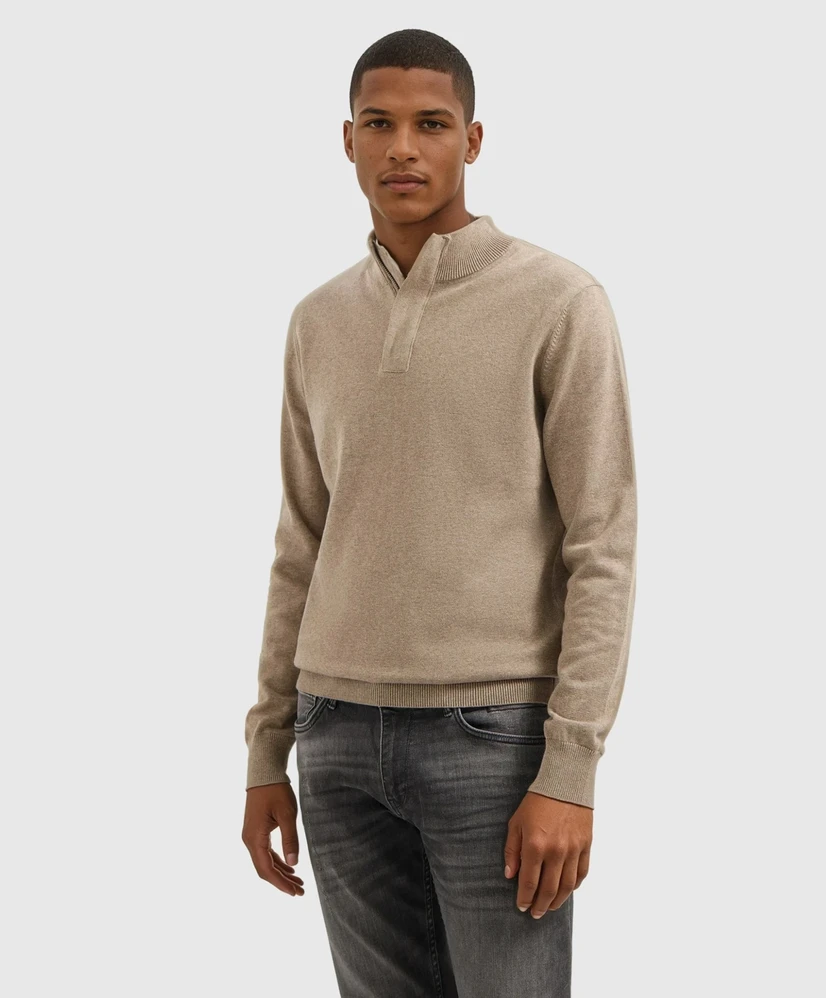 Pure Path Half Zip Trui Knit