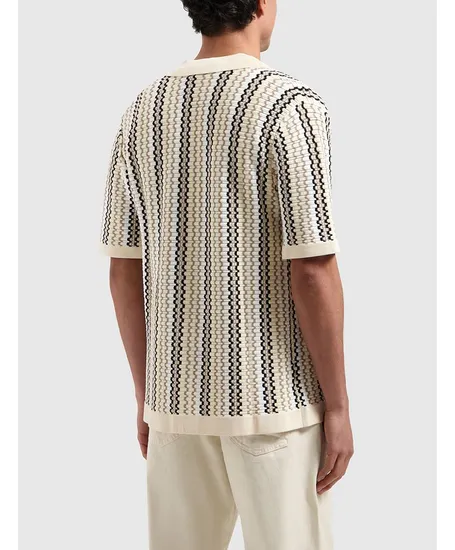 Pure Path Overhemd Ajour Knit