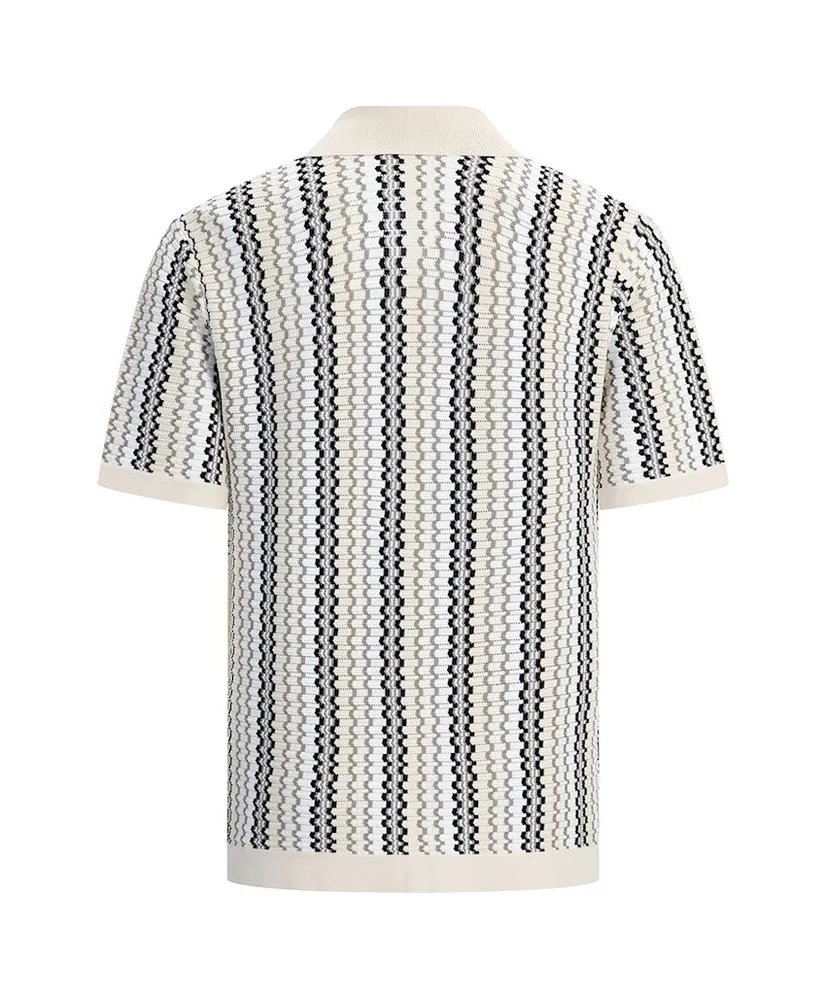 Pure Path Overhemd Ajour Knit