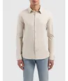 Pure Path Overhemd Essential Jersey Slim Fit