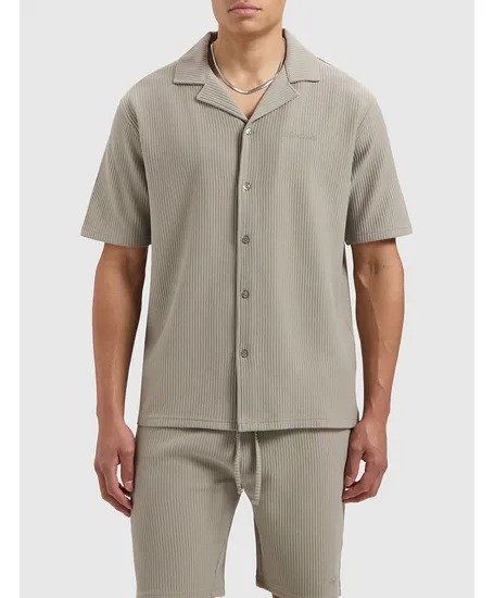 Pure Path Overhemd Gestreept Regular Fit