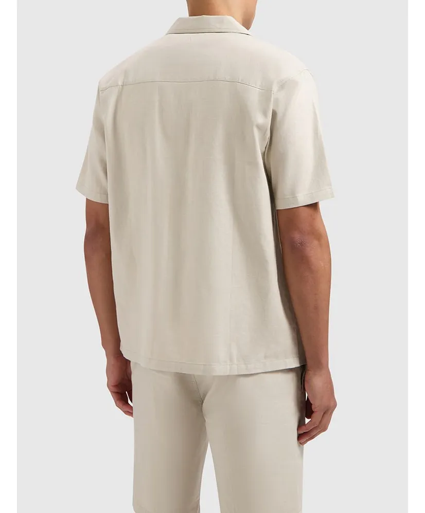 Pure Path Overhemd Linnen Regular Fit