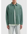 Pure Path Overshirt Cursive Embroidery