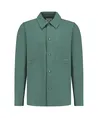 Pure Path Overshirt Cursive Embroidery
