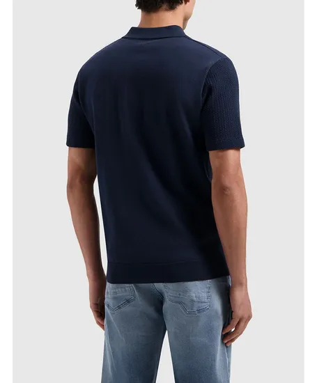 Pure Path Polo Braided Knitwear