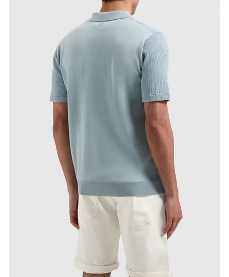 Pure Path Polo Braided Knitwear