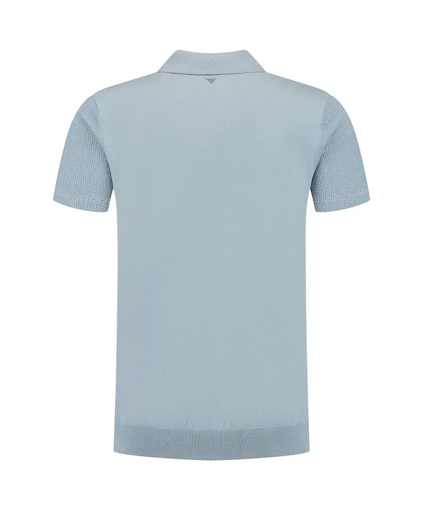 Pure Path Polo Braided Knitwear