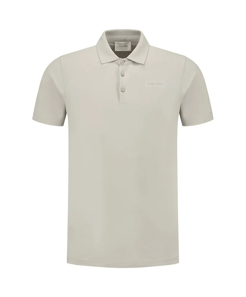 Pure Path Polo Essential Wordmark