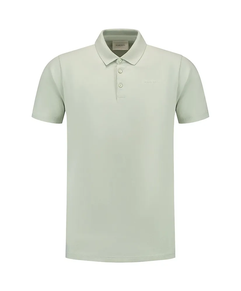Pure Path Polo Essential Wordmark