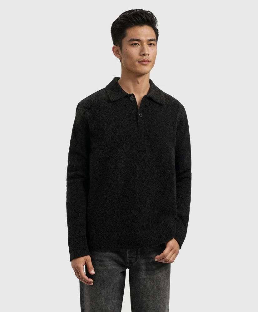Pure Path Polo Trui Bouclé