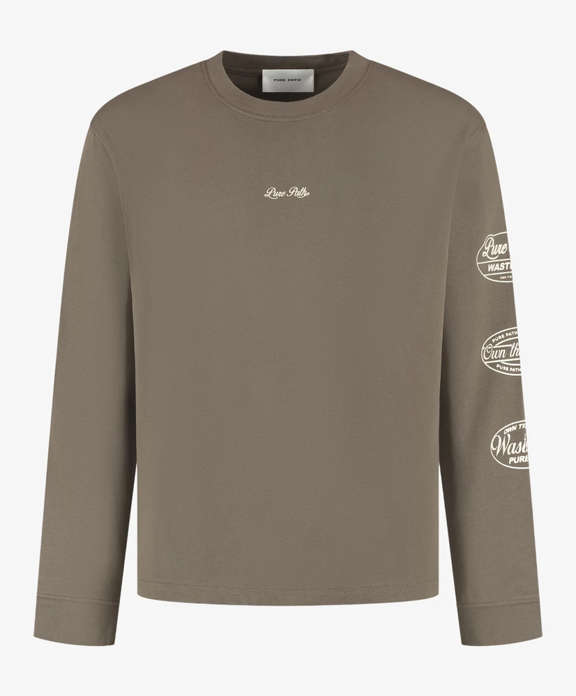 Pure Path T-shirt LM Patches Longsleeve T-shirt