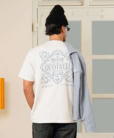 Quotrell T-shirt Coastal Backprint