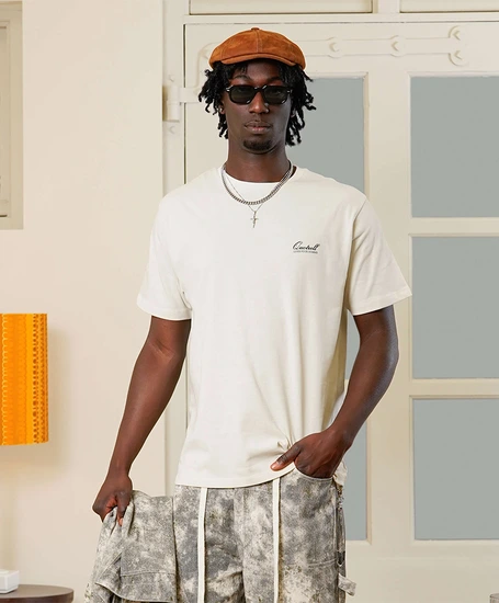 Quotrell T-shirt Damson Backprint