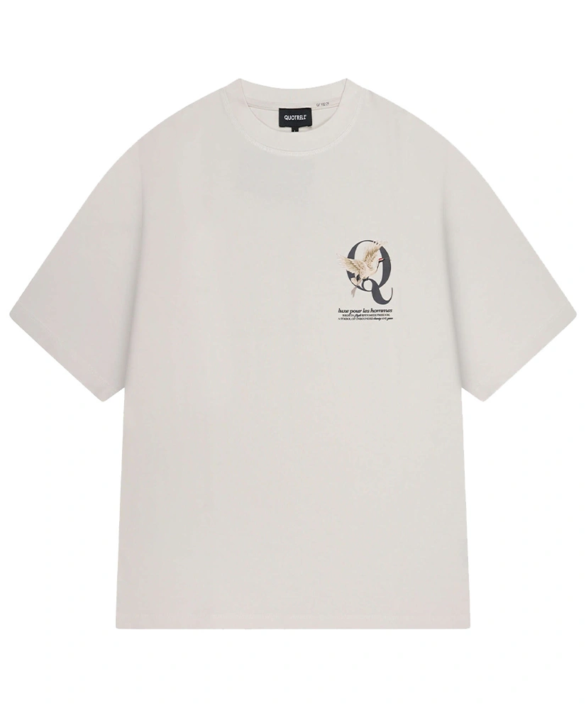 Quotrell T-shirt Heron Backprint