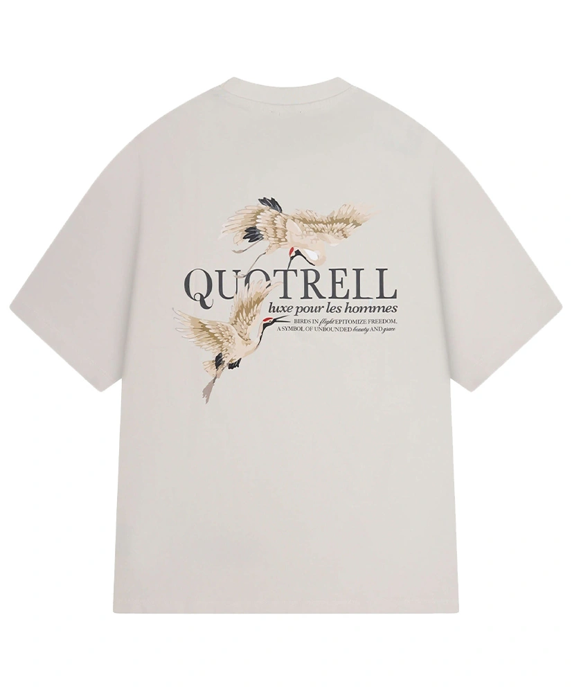 Quotrell T-shirt Heron Backprint