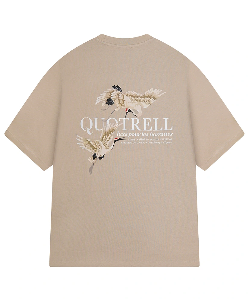 Quotrell T-shirt Heron Backprint