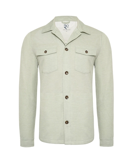 R2 Amsterdam Overshirt Effen