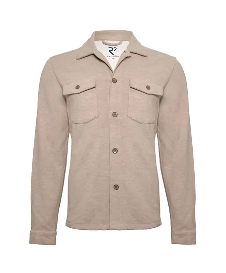 R2 Amsterdam Overshirt Solid Rib