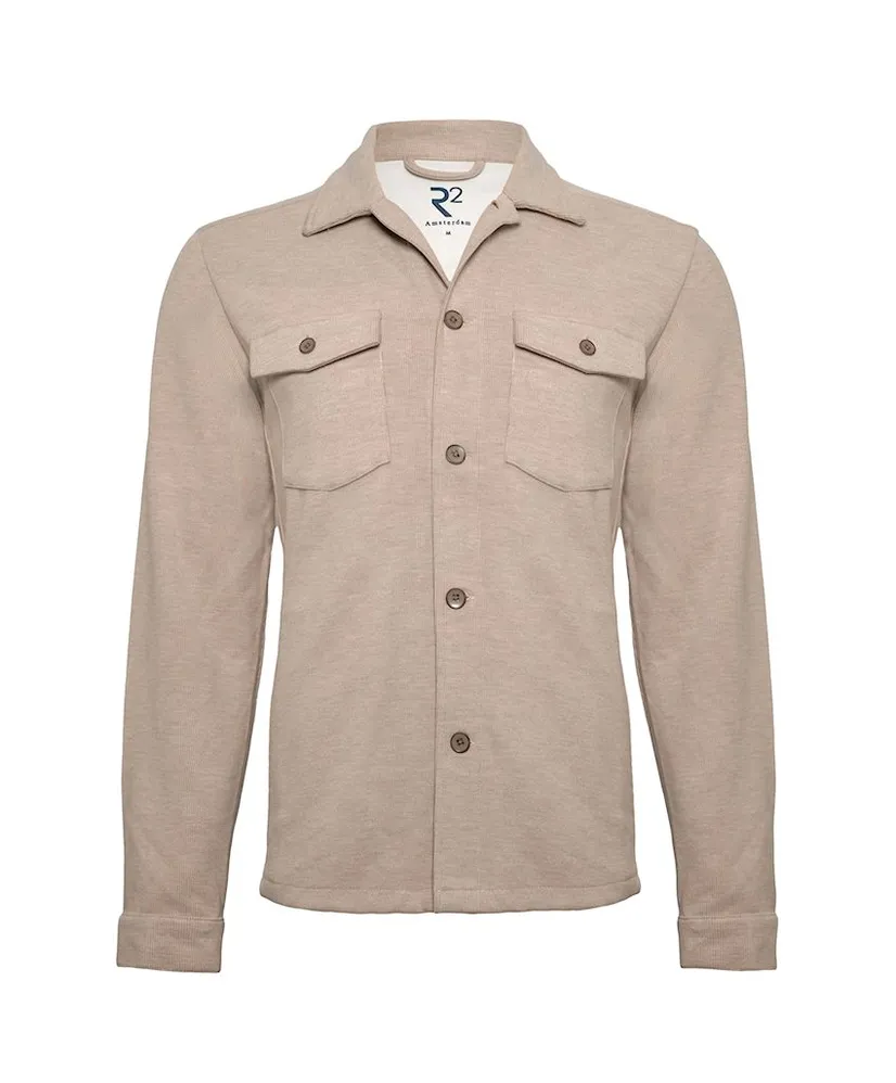 R2 Amsterdam Overshirt Solid Rib