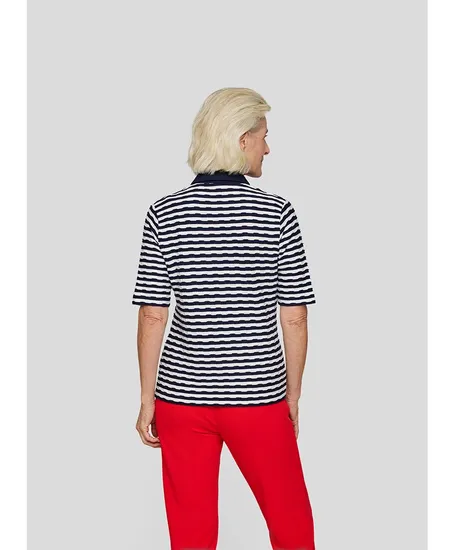 Rabe Polo Gestreept