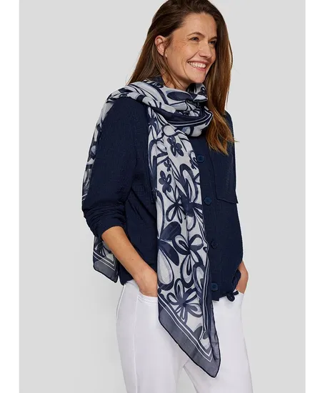 Rabe Sjaal Allover Print