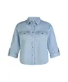 Rabe Spijkerblouse Rolmouwen