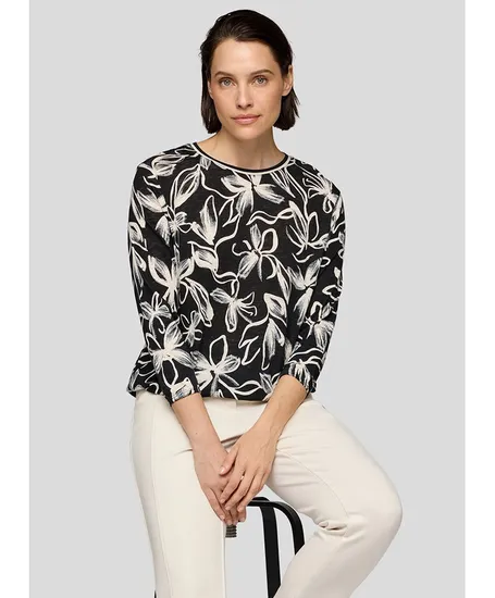 Rabe T-shirt Gebloemd