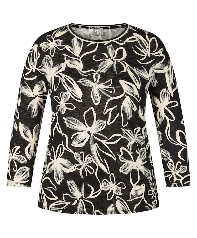 Rabe T-shirt Gebloemd