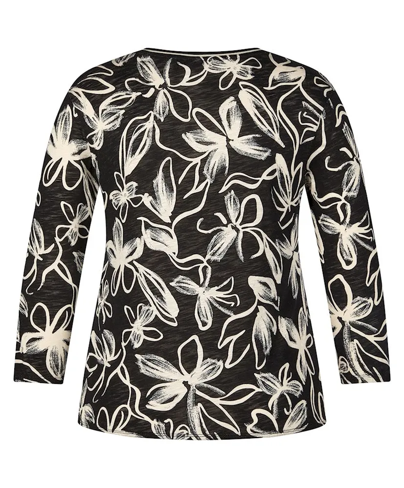 Rabe T-shirt Gebloemd