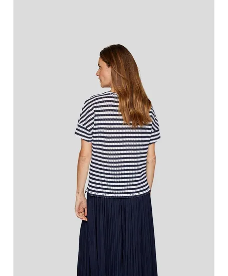 Rabe T-shirt Gestreept