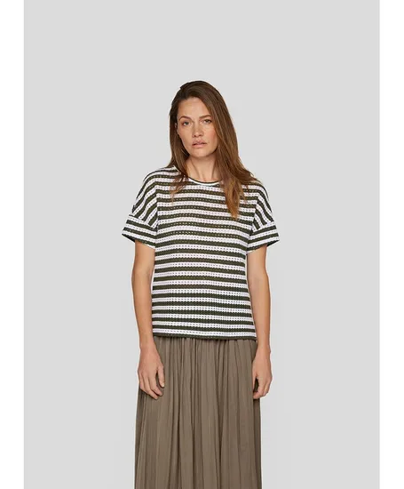 Rabe T-shirt Gestreept
