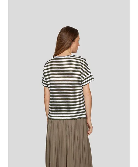 Rabe T-shirt Gestreept
