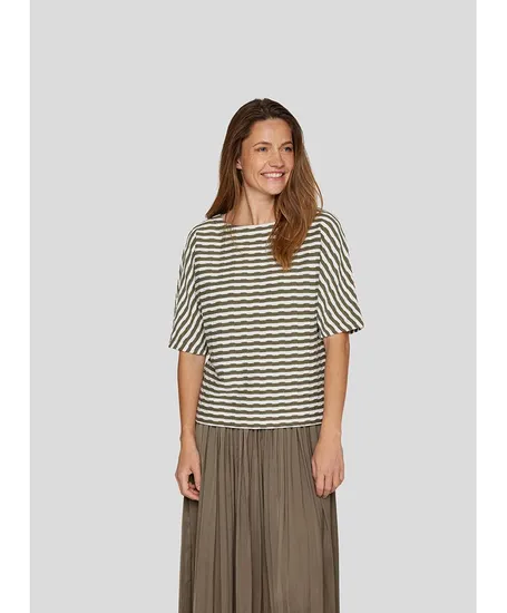 Rabe T-shirt Gestreept
