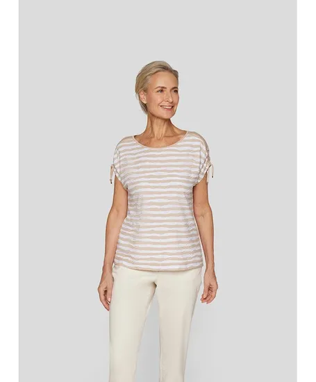 Rabe T-shirt Gestreept