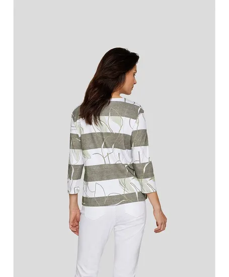 Rabe T-shirt Gestreept