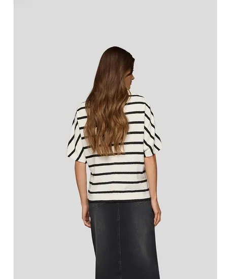 Rabe T-shirt Gestreept