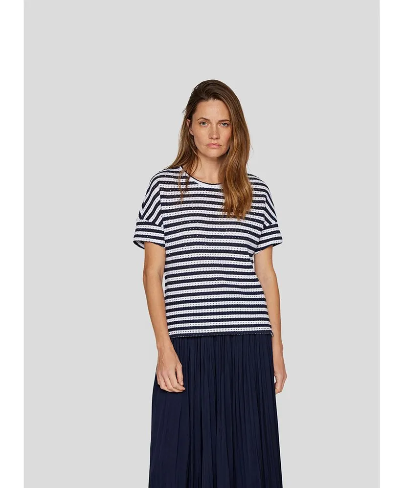 Rabe T-shirt Gestreept