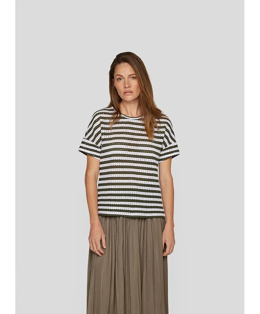 Rabe T-shirt Gestreept
