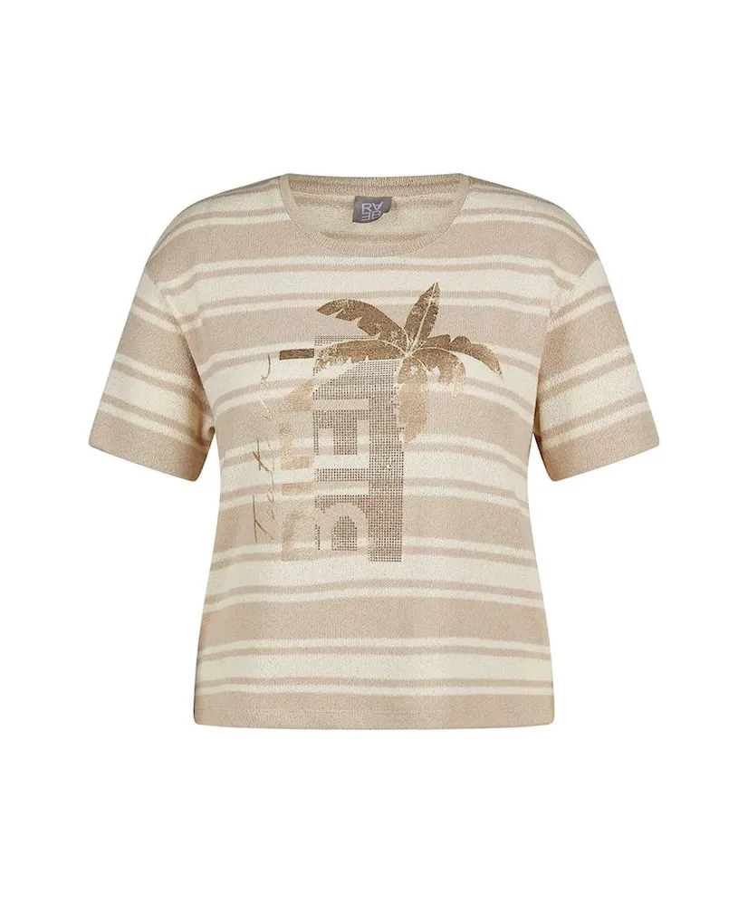 Rabe T-shirt Gestreept