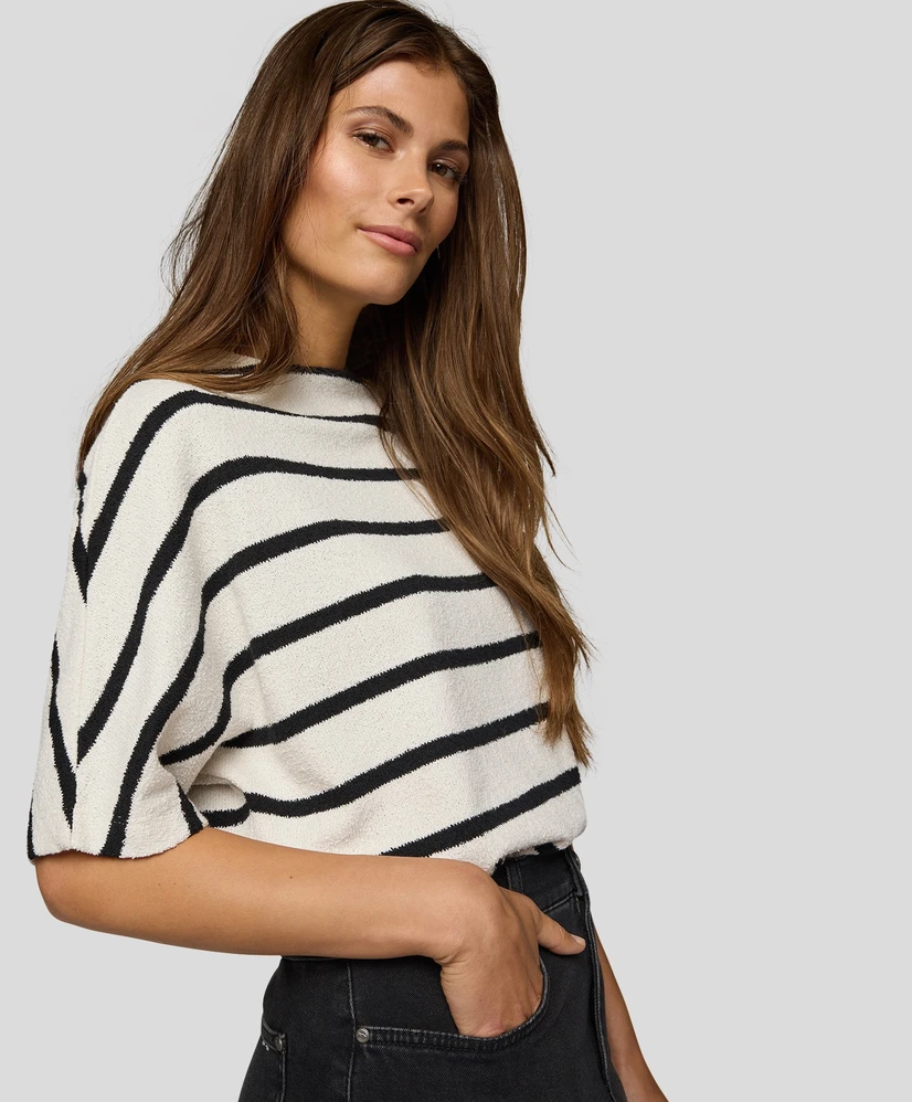 Rabe T-shirt Gestreept