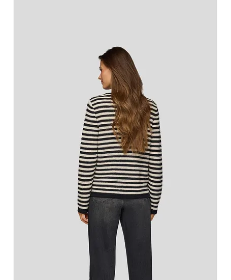 Rabe Vest Gestreept