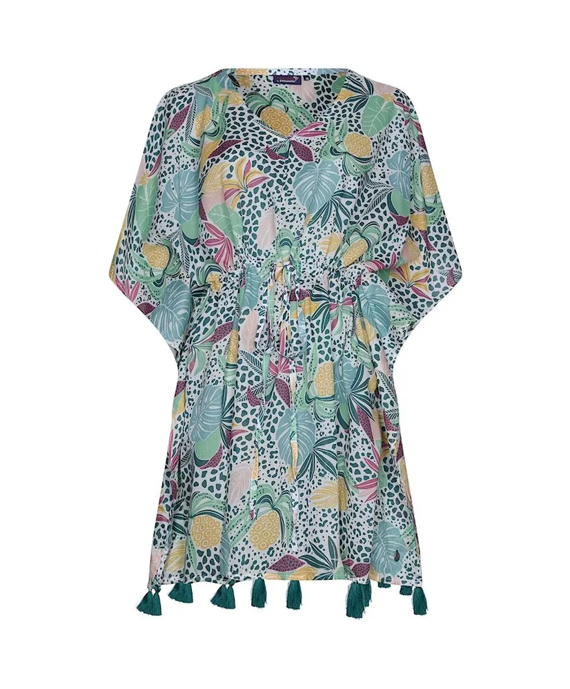 Rebelle Beach Cover-up Tropical Jungle