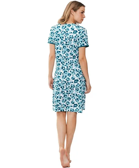 Rebelle Nachthemd Tropical Turquoise
