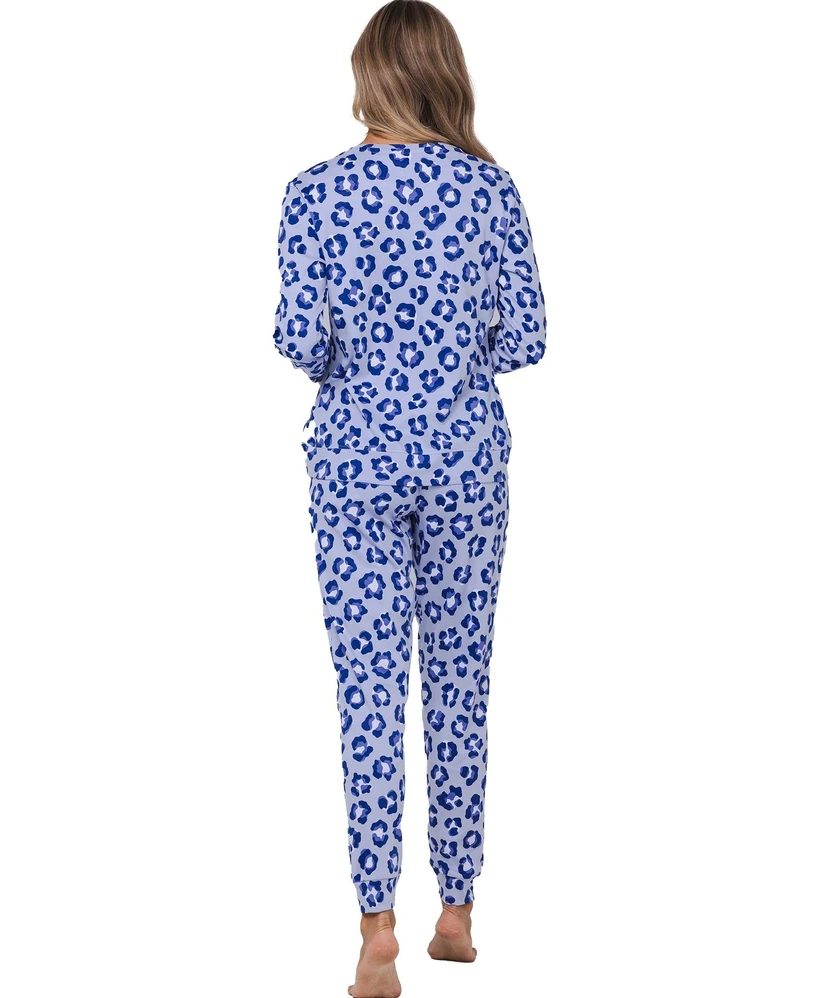 Rebelle Pyjama Leopard Lilac