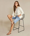 Red Button Blazer Babs Punta