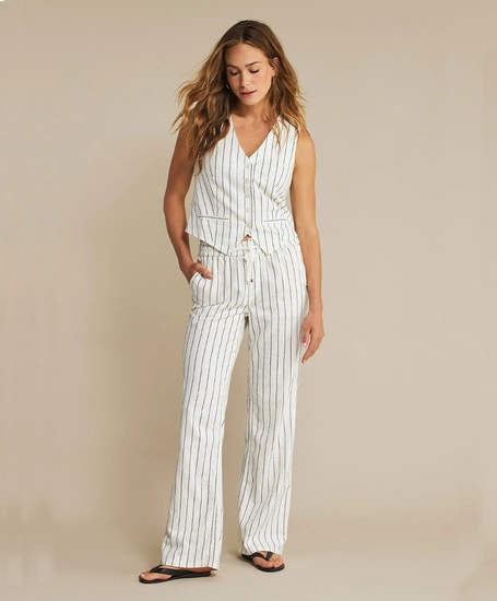 Red Button Broek Colette Stripe