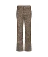 Red Button Broek Straight Leopard
