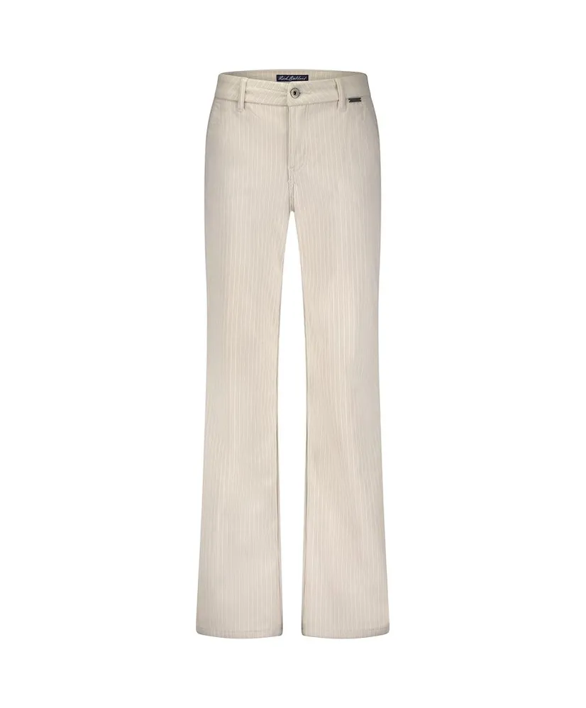 Red Button Broek Stripe