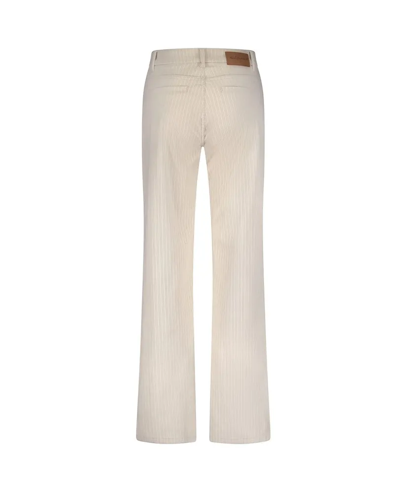 Red Button Broek Stripe