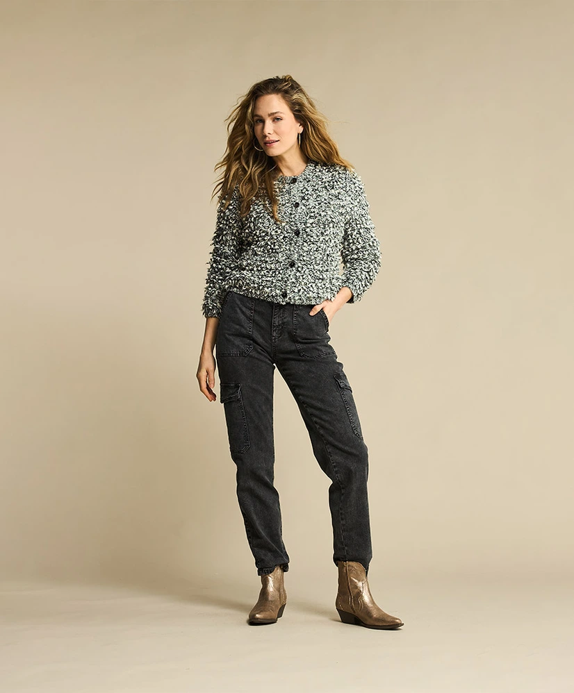 Red Button Cargo Jeans Jana